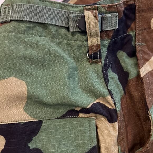 Trousers, Hot Weather, Woodland Camouflage Pattern, Combat. Size Large Long - Picture 8 of 11